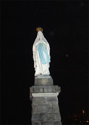 Ghost picture - Lourdes, France