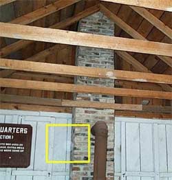 Ghost picture - orb in Fort Lincoln, Maryland