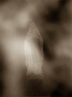 Ghost picture - Lourdes, France