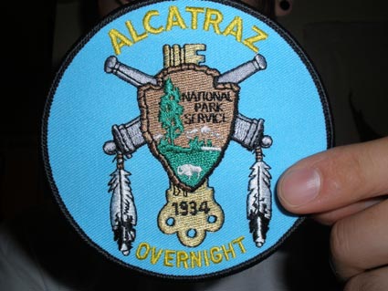 Alcatraz Badge.